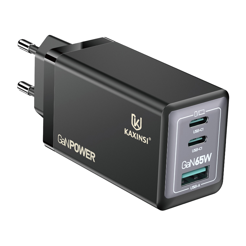 KAXINSI KC-032 GaN EU 65W Super fast-charging with 2 USB-C and USB-A