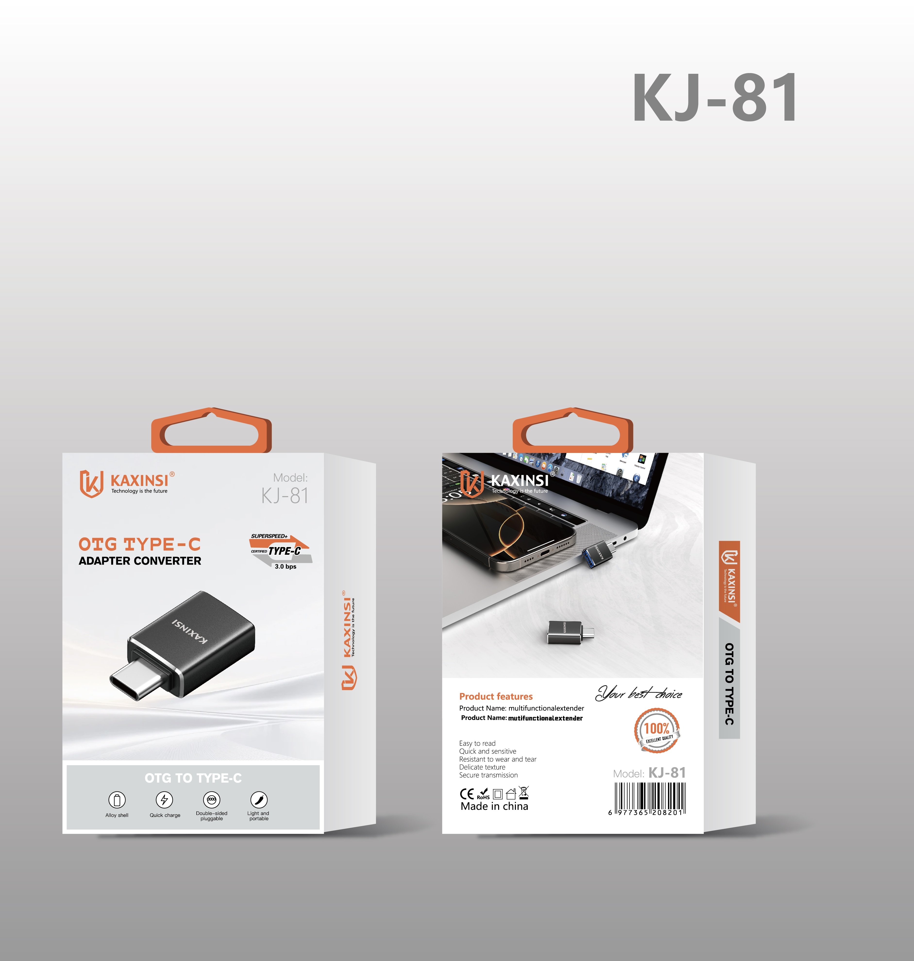 KAXINSI KJ-81 3.0bps OTG Type-c adapter converter