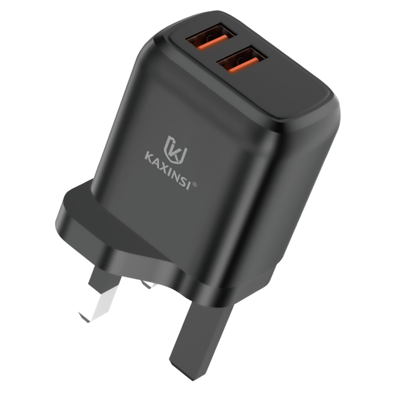 KAXINSI KC-228 UK 2.4A fast charging withconvertible charger and Two USB- A