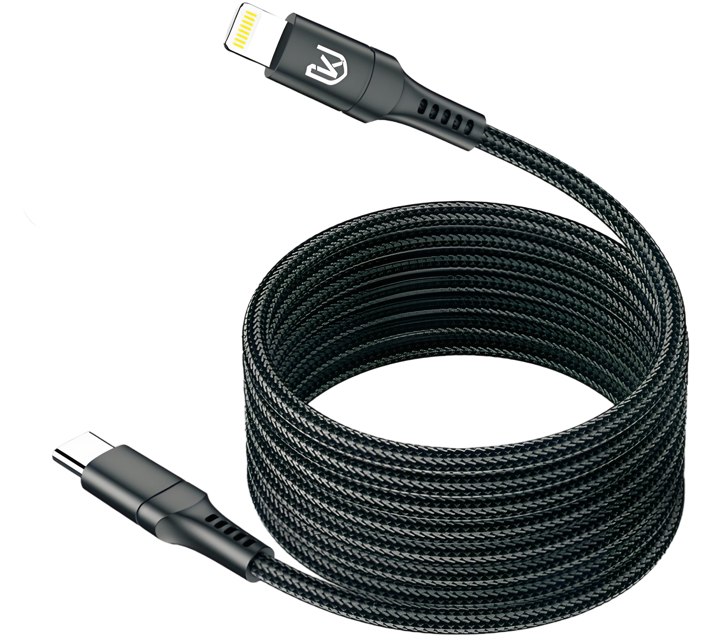 KAXINSI KU-75 27W 2meter USB-C to Lighting Connector Fast Charging Data Cable