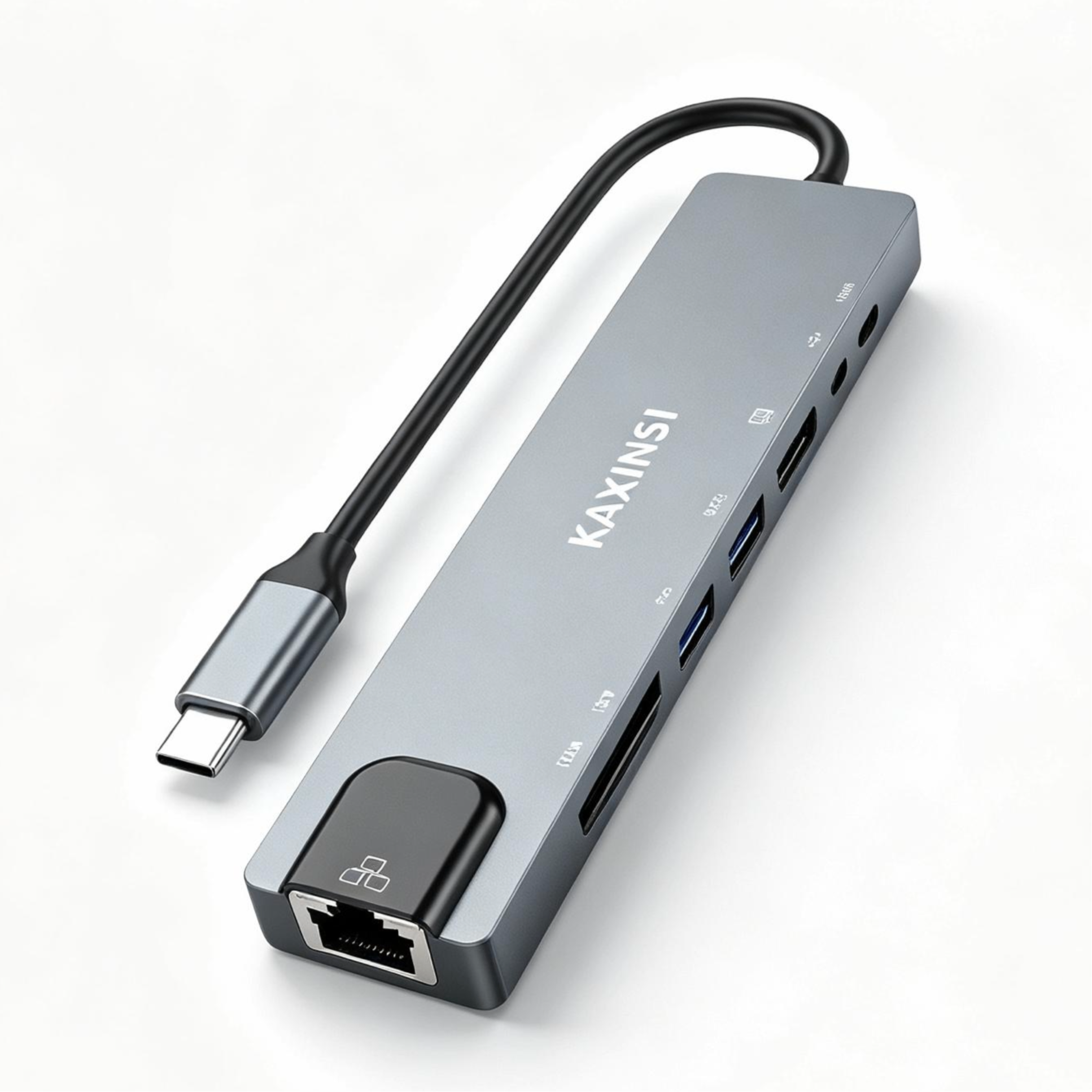 KAXINSI UC-621 8 IN 1 computer interface extender with Multi-function port