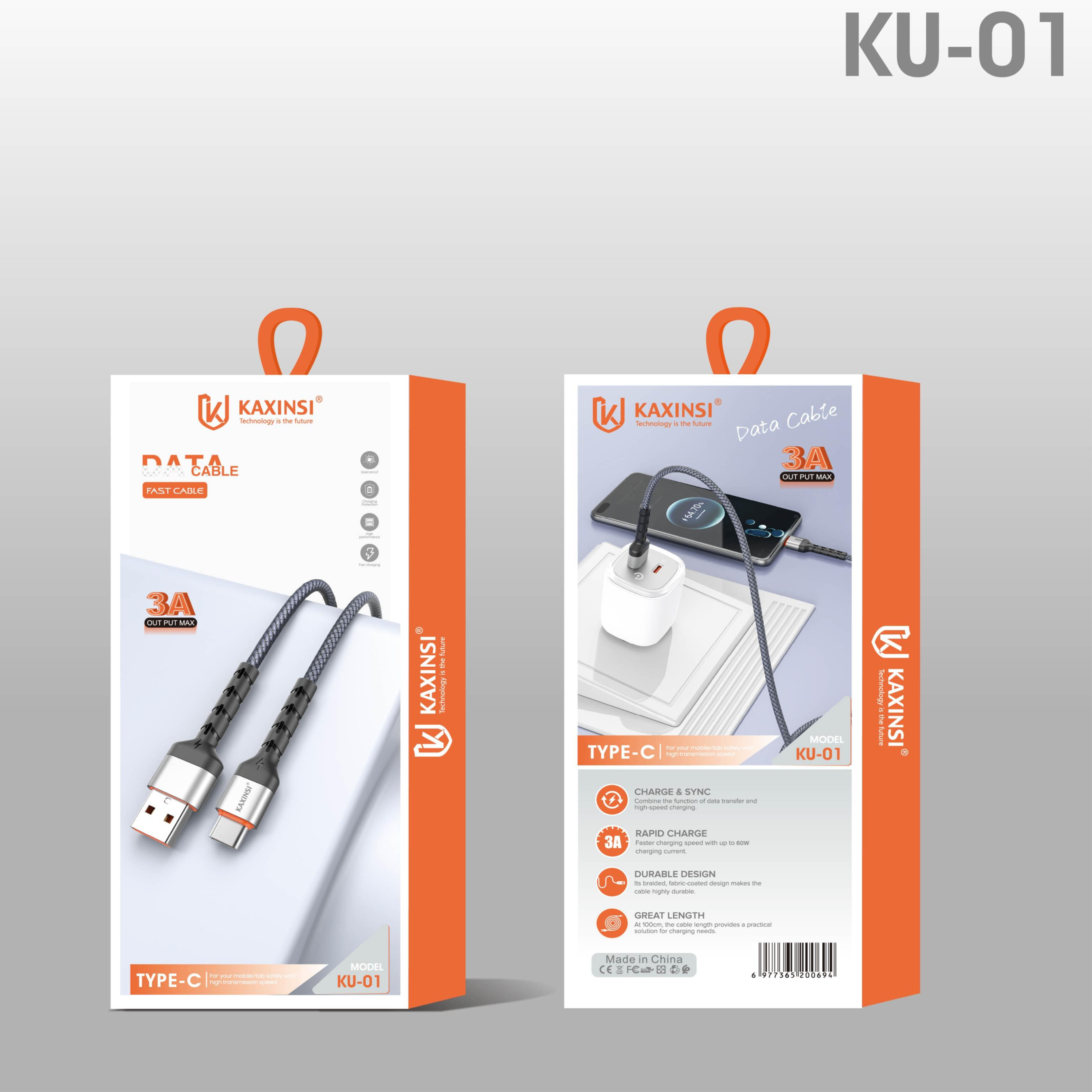 KAXINSI KU-01 3A Data cable Type-C