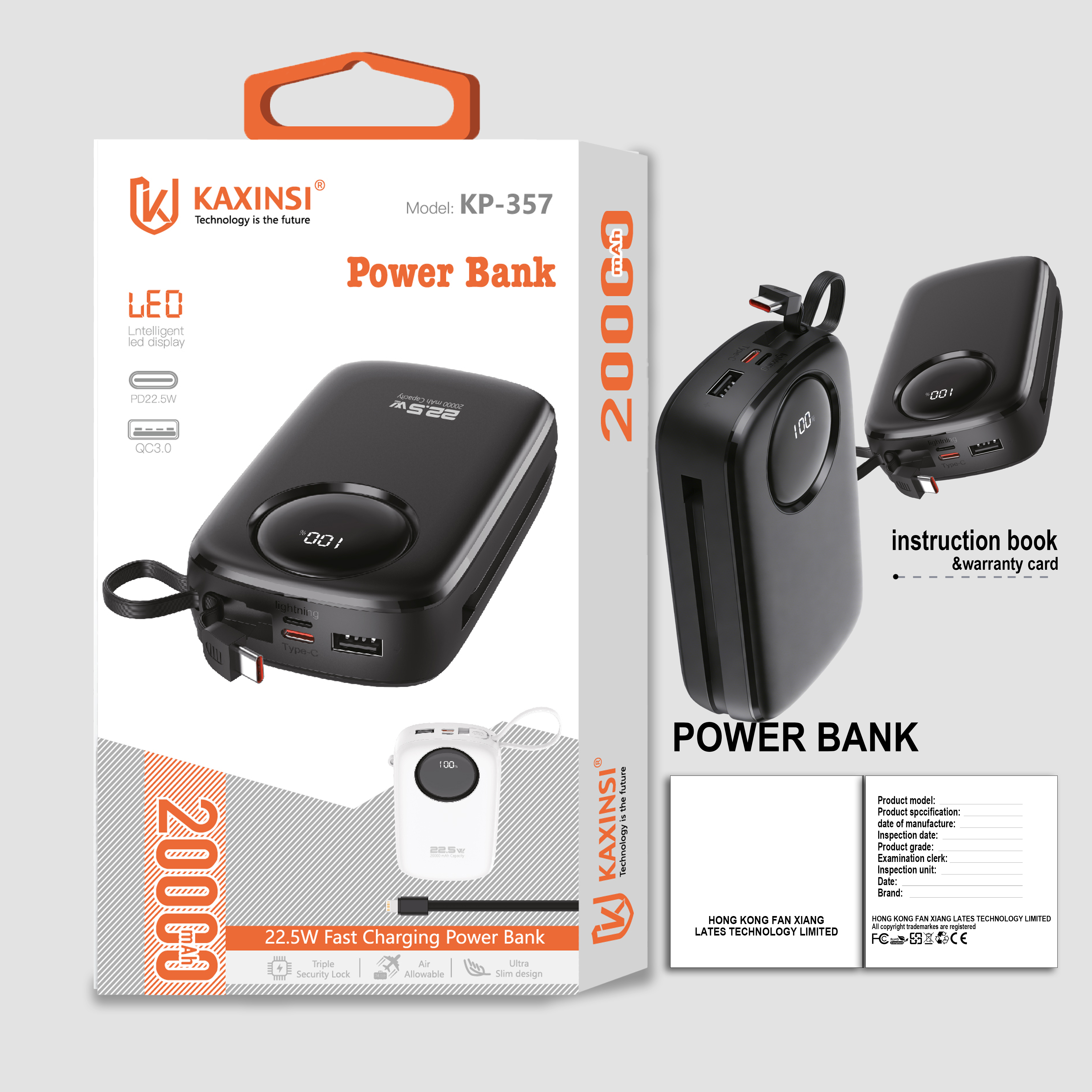 KAXINSI KP-357 power bank