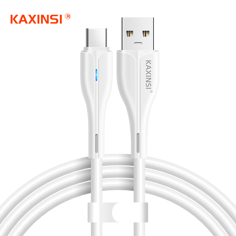KAXINSI KU-57 1Meter 3A Fast chargingLed data cable Lighting
