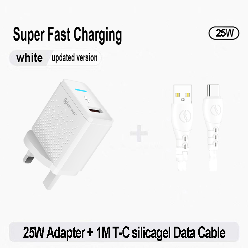 KAXINSI CH-259D UK 25W Super fast charger USB adapter