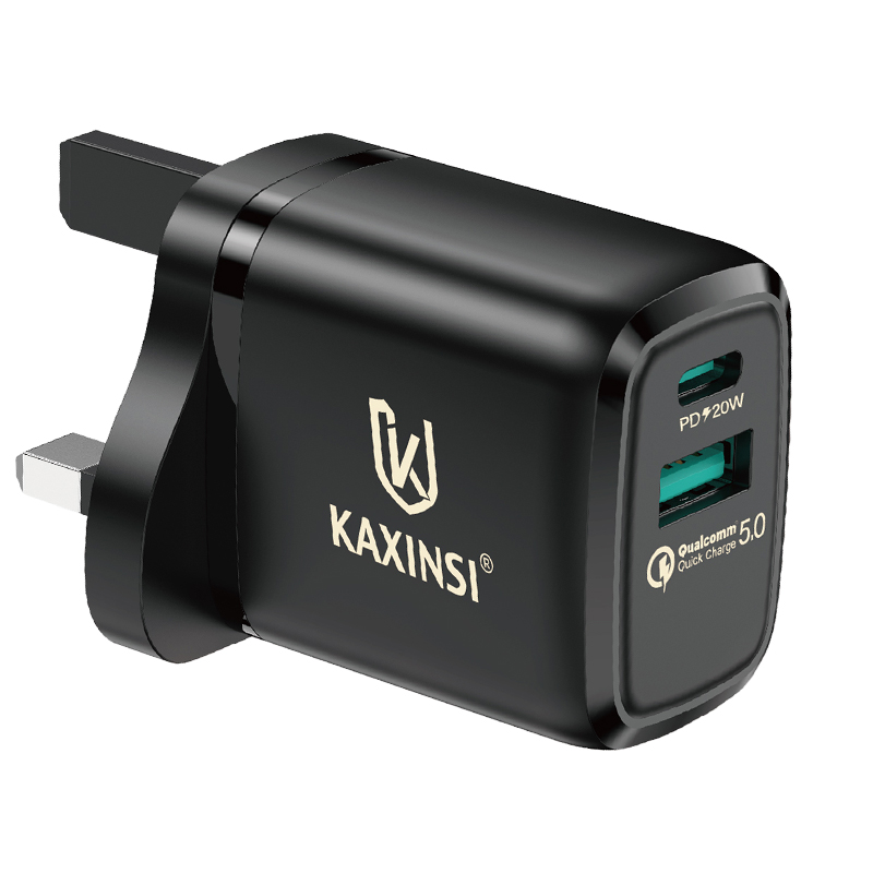 KAXINSI KC-322 UK 20W fast charging with convertible charger and USB-A+C