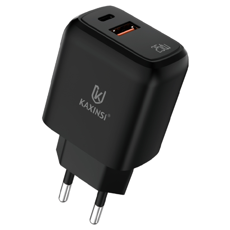 KAXINSI KC-227 EU 25W fast charging with convertible charger and USB-A+C