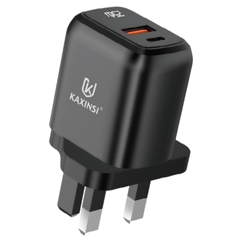 KAXINSI KC-229  UK 25W fast charging with convertible charger and USB-A+C