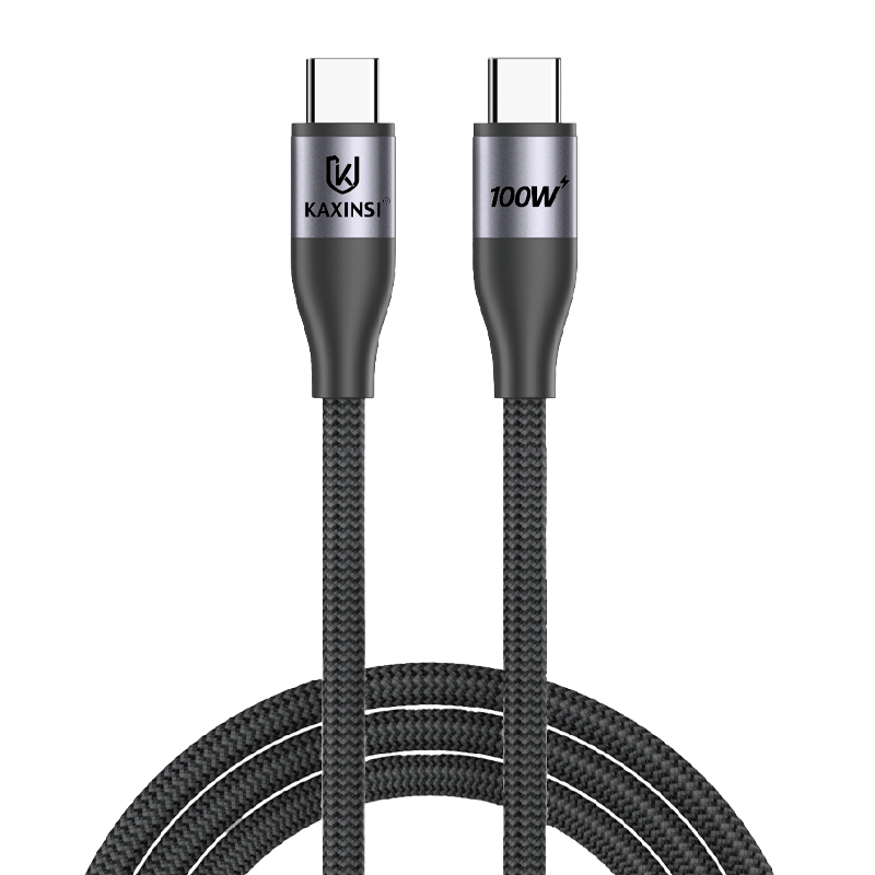 KAXINSI KU-113 6A Bio-Nylon Braided Fast-charger cable with USB-C to USB-C connector