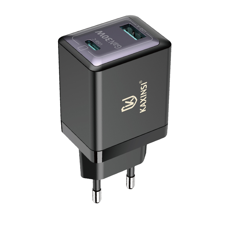 KAXINSI KC-026 GaN EU 30W fast charging with USB-A+C