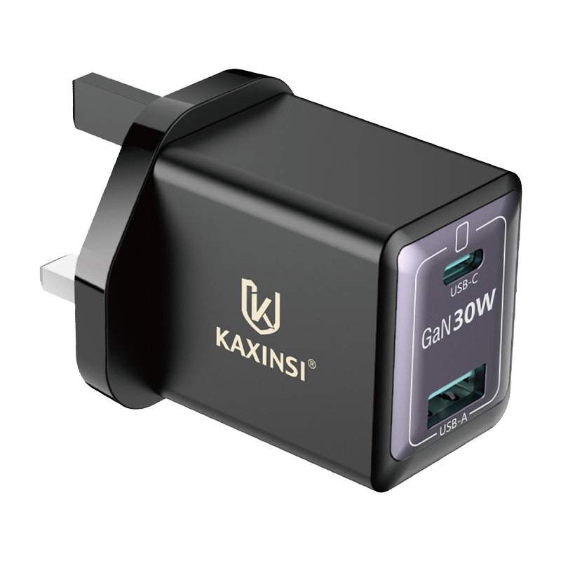 KAXINSI KC-027 GaN UK 30W fast charging with USB-A+C
