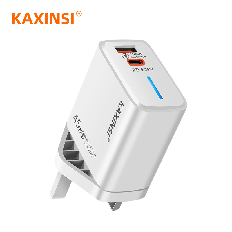 KAXINSI KC-285 UK 45W Super fast charging with convertible charger and USB-A+C