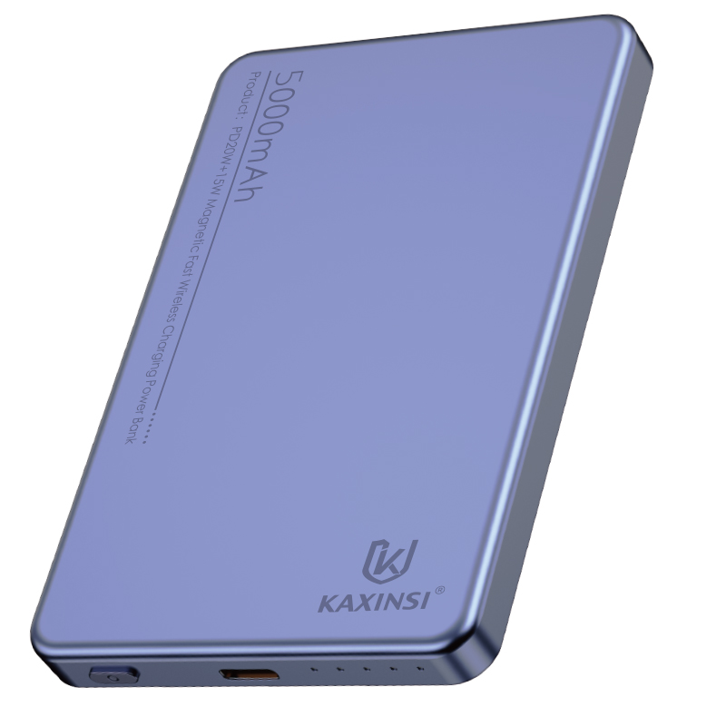 KAXINSI KP-378 5000mah 20W FastCharging Power Bank with USB-Cand 15w Wireless Charging