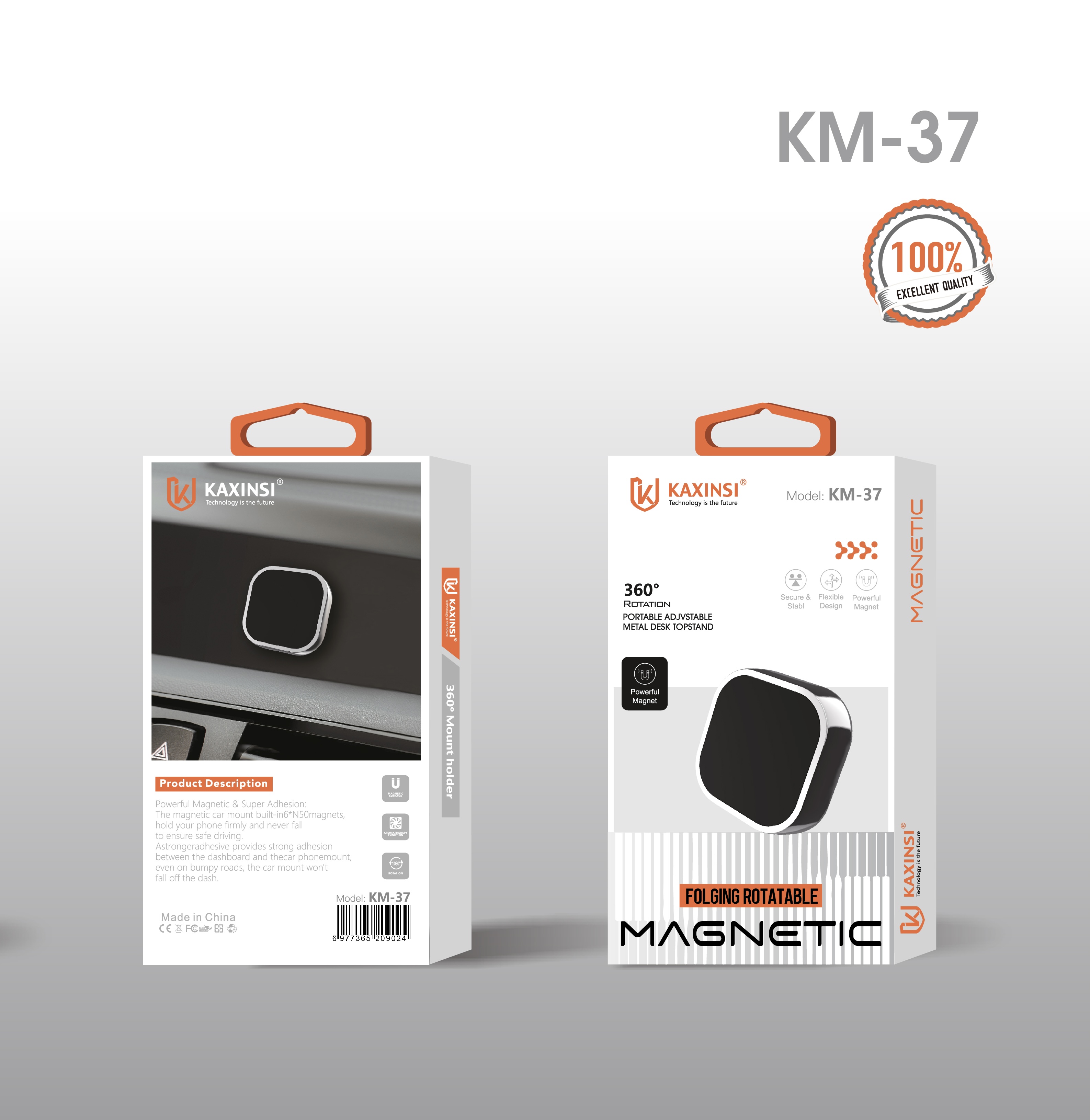 KAXINSI KM-37 Magnetic Folging rotatable