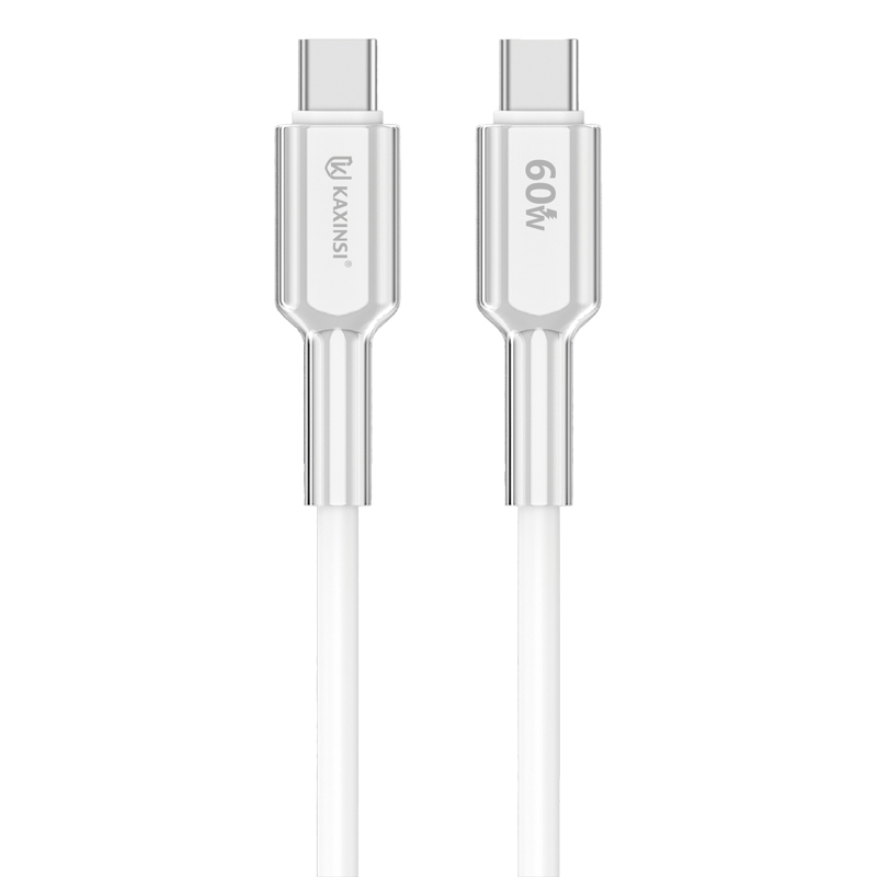 KAXINSI KU-118 30w 2M length long silicone Cable with Type-C to Type-C Connector