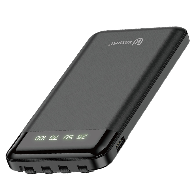 KAXINSI KP-351 10000mah Fast charging power bank with 4 output and 2 input