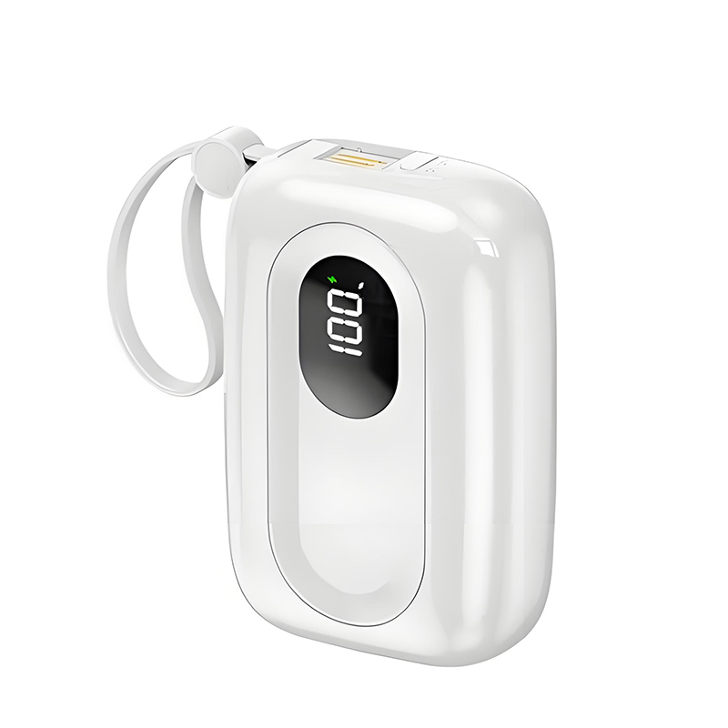 KAXINSI KP-355 10000mah 22.5W Fast Charging Power Bank lighting and T-C cable