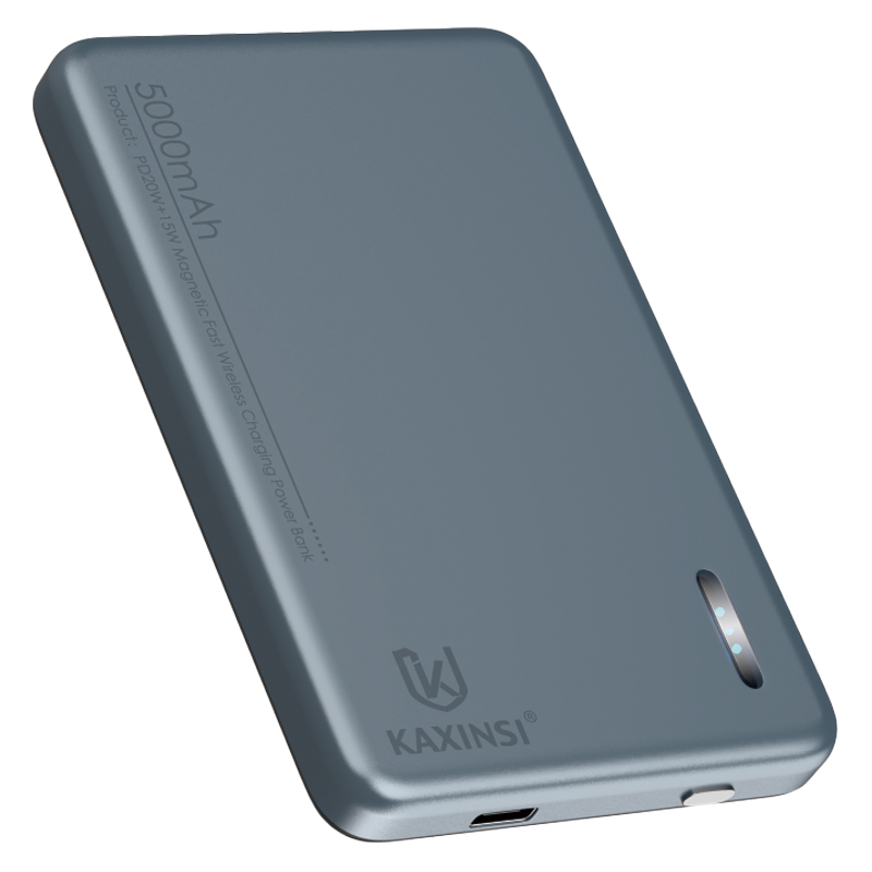 KAXINSI KP-367 5000mah 22.5W Fast Charging Power Bank with USB-C and 15w Wireless Charging