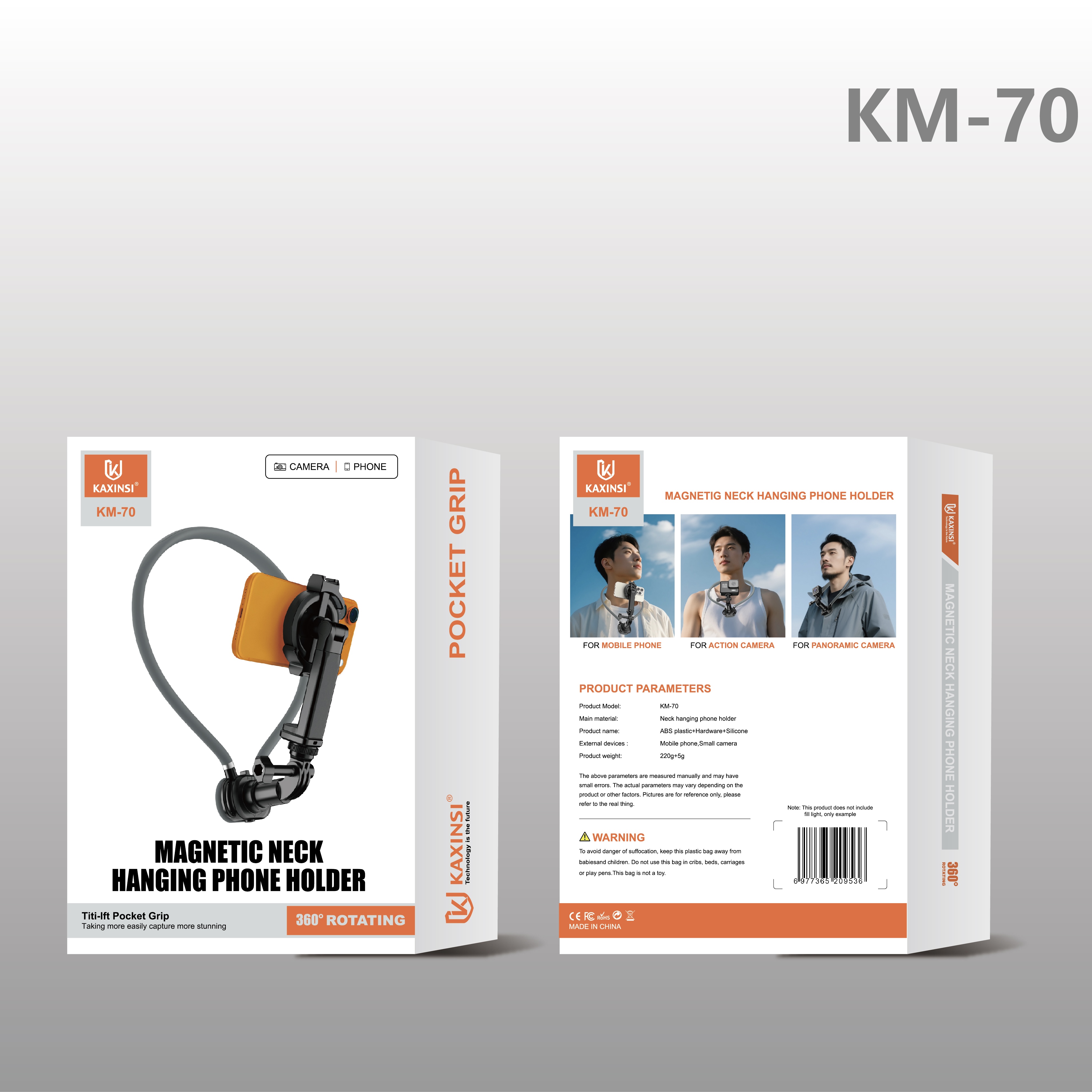 KAXINSI KM-70  Blow-suction portable vacuum cleaner with Washable HEPA fiter element